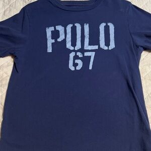 Polo by Ralph Lauren Kids Navy Graphic Tee